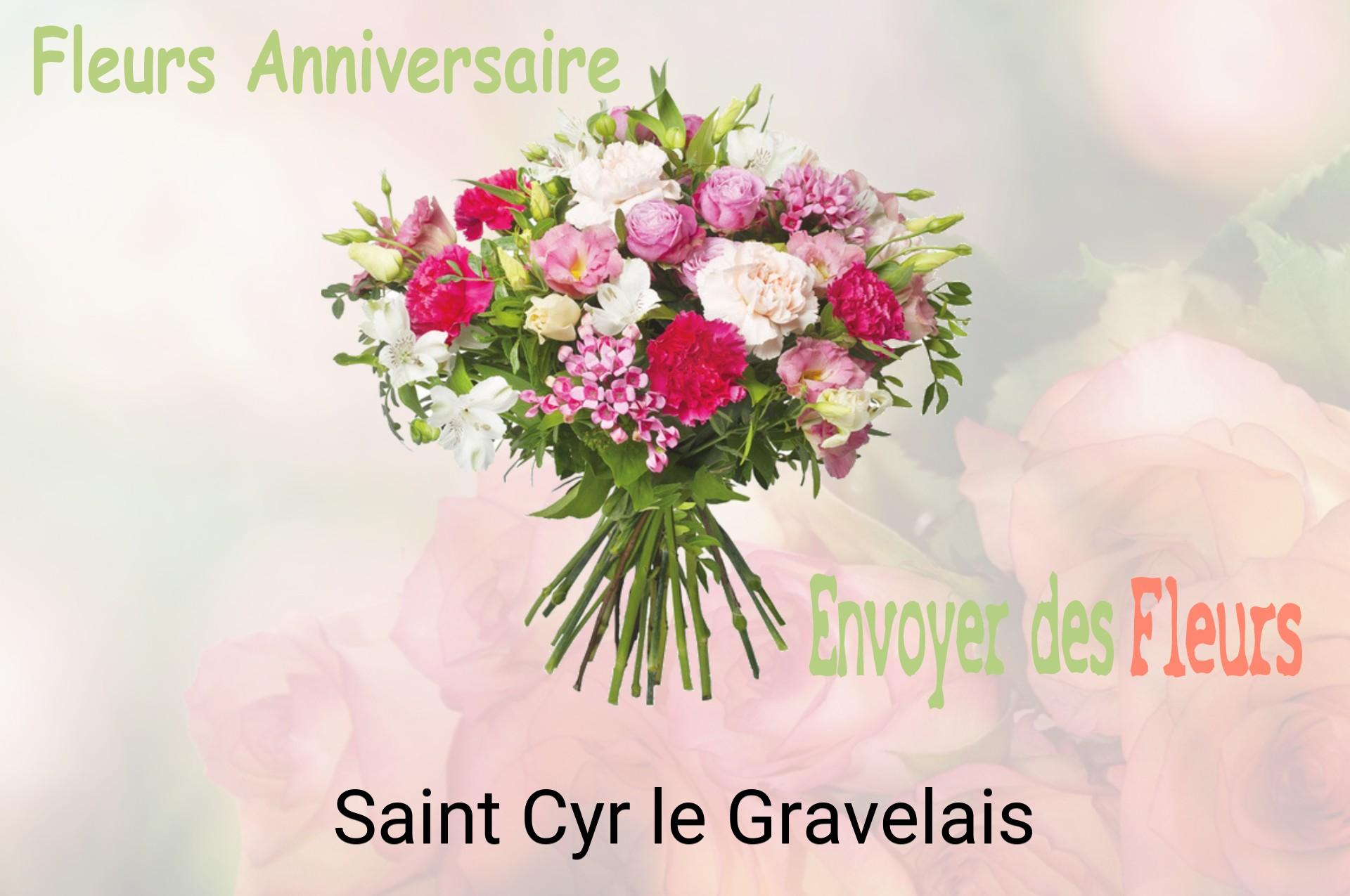 Bouquet de fleurs d’anniversaire livré à Saint-Cyr-le-Gravelais